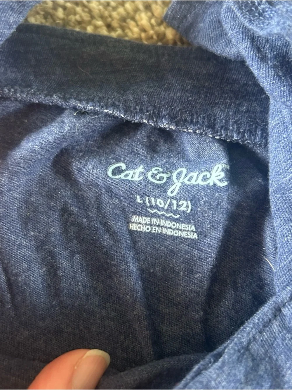 [Cat & Jack] Blue Tank w Ruffle Straps
